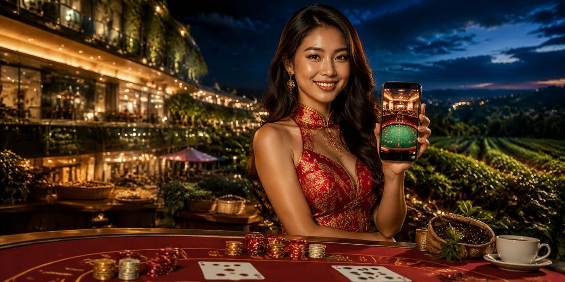 Đèn lồng Hội An về đêm phản chiếu không khí casino trực tuyến sống động