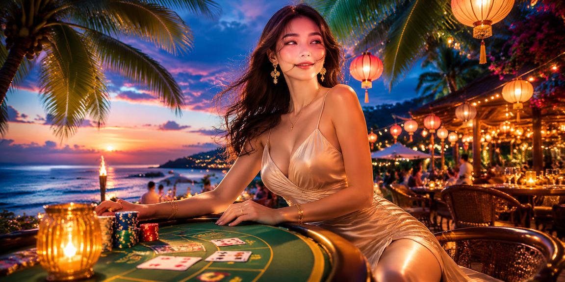 Dealer áo dài tại bàn Live Casino phong cách Sài Gòn cổ điển