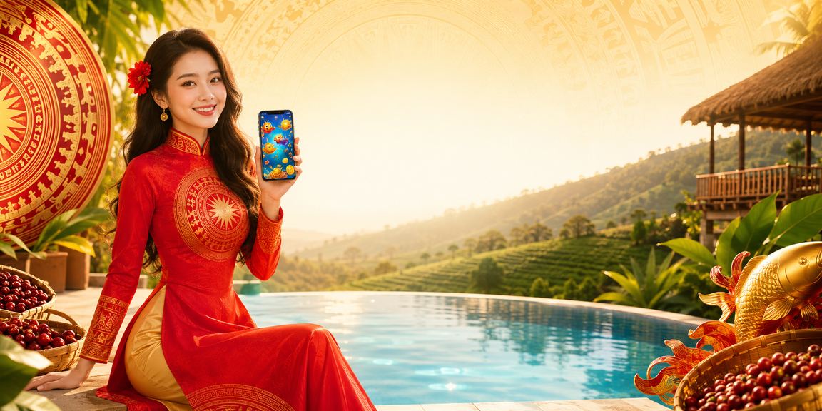 Người dùng dùng ứng dụng 516 trên điện thoại tại bãi biển Đà Nẵng lúc hoàng hôn