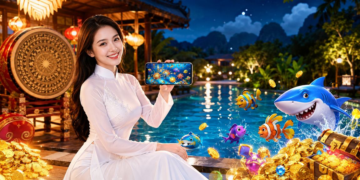 Người dùng tại Ninh Bình dùng điện thoại kiểm tra tiền thưởng 516 khi đang thư giãn